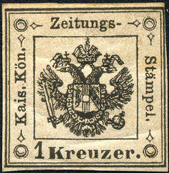 4775: Österreich Lombardei Venetetien Zeitungsstempelmarken