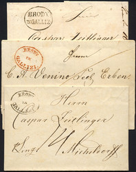 4745360: Österreich Abstempelungen Galizien - Lot