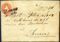 4745062: Austria Newspaper Stamp 1861
