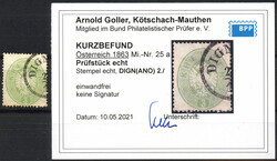 4745065: Österreich Ausgabe 1863