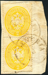 4745062: Austria Newspaper Stamp 1861