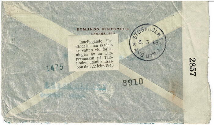 1943 LISBON, PORTUGAL. On February 22nd, the Pan American Airlines ...