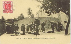 1921 picture post card to Berne, Switzerland, with a 1d cancelled ...