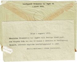 1939 BRITISH AIRWAYS AT VORDINGBORG, DENMARK. On 15 August 1939 a ...