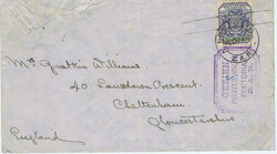 1900 censored envelope from a British prisoner of War at Waterval ...
