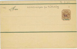RUSTENBURG. 1900 unused Transvaal 2d newspaper wrapper (H & G E3) ...