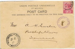 1900 picture post card (Greetings from St Helena, with pictures of ...
