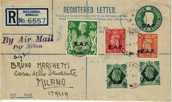 3582: Italienisch Somaliland Britische Militärpost