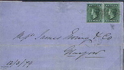 1710: Antigua u. Antigua Barbuda - Postal stationery