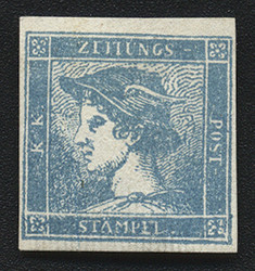 4745052: Österreich Zeitungsmarken 1851