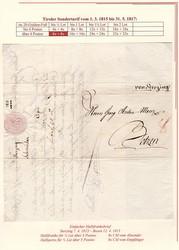 4745020: Österreich Altbriefe und Dokumente - Vorphilatelie