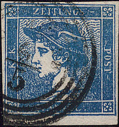 4745052: Österreich Zeitungsmarken 1851