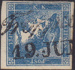 4745052: Österreich Zeitungsmarken 1851