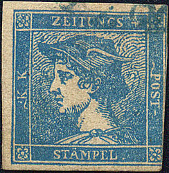 4745052: Österreich Zeitungsmarken 1851