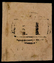 NATAL. 1857. 4 PENCE. Impresión relieve sobre rosa. Transparencias. ...