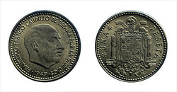 1 PESETA. 1947*48. Muy bonita. (CY 17798)