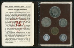 Estado Español. 1975. Carterita de pruebas numismáticas. (AC. 164) ...