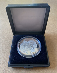 PROOF CUBA. 10 PESOS 1993. BOLIVAR Y MARTÍ. 1 onza de plata en ...