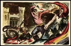 SECOURS POPULAIRE FRANCAIS. Rara y de LUJO.