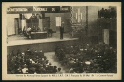 C.N.T. FRANCESES. SOUVENIR DU MEETING FRANCO-ESPAGNOL DE M.E.L.-C.N.T.