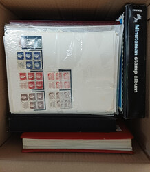 NORTH AMERICA mixed box with CANADA Commem. & Defin. mint & used ...