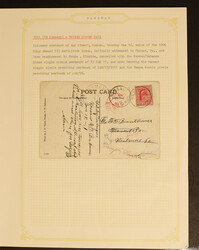 BAHAMAS 1904 1d rated cover to Ireland, 1908 2½d rated Hotel cover ...