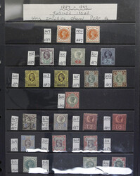 GREAT BRITAIN Q.V. to Q.E.II Commem. &amp; Defin. mostly mint coll. ...