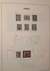 CANADA Q.V. to Q.E.II Commem. & Defin. mint & used coll. incl. K.G.V ...