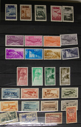 1947/80 mint, mostly mint unmtd. coll. in stockbook with 1947 values ...