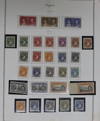 1937/49 K.G.VI mint collection on printed pages with 1938/51 ½d-5s ...
