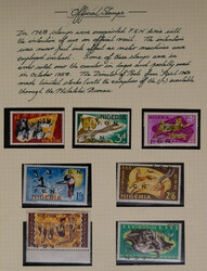 1968 Q.E.II 1d, 3d, 4d, 1s3d, 2s6d, 5s, £1 o/p F.G.N. (Federal ...