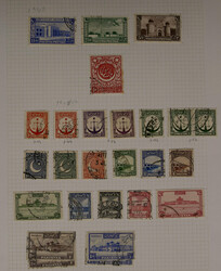 1947/54 K.G.VI used coll. with 1947 set to 15r, several of the values ...