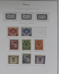 1947/51 K.G.VI mint selection with 1947 3p-25r set of 19 vals,1951 8 ...