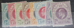 NATAL 1902 K.E.VII £1.10s green & violet fine used, SG143 Cat.£160  ...