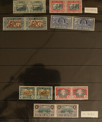 K.G.VI to Q.E.II 1938/42 mint sets incl.1938 Voortrekker SG76/9, 1939 ...