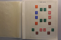 GREAT BRITAIN Q.E.II mint &amp; used coll. 1953 to 1972 in two ...