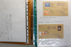 GREAT BRITAIN Postage Due Cover coll. ,interesting lot stamps and ...