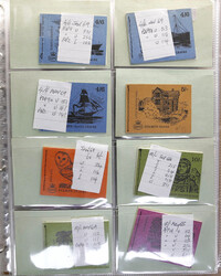 GREAT BRITAIN booklet coll. Decimal &amp; Predecimal Stitched ...