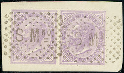 1866 - 60 cent. De La Rue, tiratura di Londra (Regno L21 RSM F7L), ...