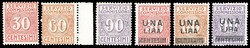 1913/25 - Le due emissioni, serie complete (1/3,4/6), nuovi, gomma ...