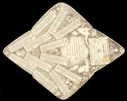 BUSTA PARLANTE SENZA NUMERO DI SERIE 1877 - 20 cent. azzurro su crema ...