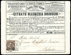 FRANCALETTERE 1891 - 20 cent. su 30 cent. soprastampato Umberto I, ...