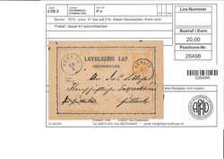 4745300: Austria Cancellations - Postal stationery