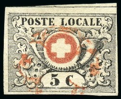 5655080: Schweiz Übergangszeit, Waadt, Neuenburg, Winterthur