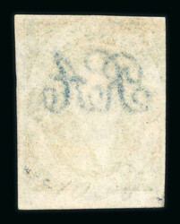 1864-67 15c Rivadavia Watermarked, only slightly touched frameline at ...