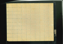 1891 complete sheet of 100 (10 x 10) with margins all round, that at ...
