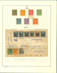 Collection: 1927-1930 Condor collection on 12 pages with a range of ...
