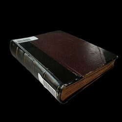 1843-1950s, Collection in old home made binder with 1843 Bull's Eyes ...