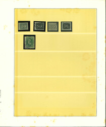 1843-1900s, Accumulation on stockpages with faulty Bulls Eyes 30r and ...