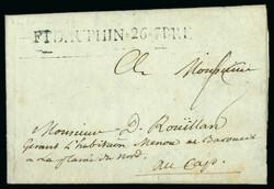 1764-88 accumulation of 9 entires with 1764 Port au Prince to Leogane ...